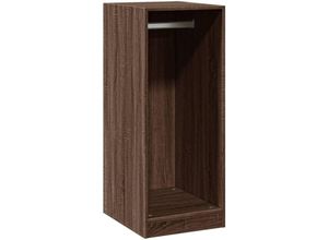 8721012497221 - Vidaxl - Kleiderschrank Braun Eichen-Optik 48x41x102 cm Holzwerkstoff Braun