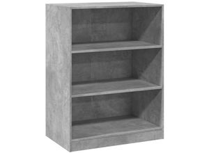 8721012497269 - Vidaxl - Kleiderschrank Betongrau 77x48x102 cm Holzwerkstoff Grau