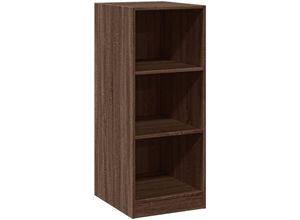 8721012497368 - Vidaxl - Kleiderschrank Braun Eichen-Optik 48x41x102 cm Holzwerkstoff Braun