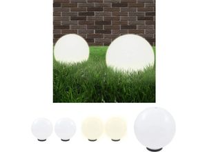 8721031333203 - The Living Store LED-Gartenleuchten 2 Stk Kugelförmig 30 cm PMMA - Außenbeleuchtung