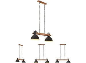 8721031335016 - Sweiko - The Living Store Hängelampe Industriestil 25 w Schwarz 109 cm E27 - Lampen - Schwarz