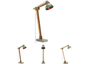 8721031335061 - The Living Store Stehlampe Mehrfarbig E27 - Lampen - Mehrfarbig