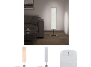 8721031335115 - The Living Store Standleuchte 121 cm Weiß E27 - Lampen