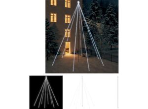 8721031359920 - Weihnachtsbaum-Lichterketten Indoor Outdoor 1300 LEDs Kaltweiß - Weihnachtsbäume - Weiß - The Living Store