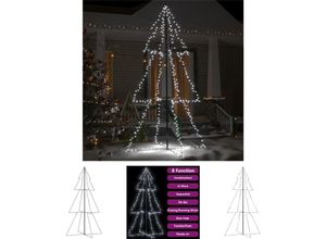 8721031360131 - Weihnachtsbaum in Kegelform 300 LEDs Indoor & Outdoor 120x220cm - Weihnachtsbäume - Weiß - The Living Store