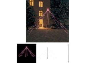 8721031361176 - Weihnachtsbaum-Lichterketten Indoor Outdoor 800 LEDs Bunt 5 m - Weihnachtsbäume - Mehrfarbig - The Living Store