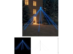 8721031365693 - Weihnachtsbaum-Lichterketten Indoor Outdoor 800 LEDs Blau 5 m - Weihnachtsbäume - Blau - The Living Store