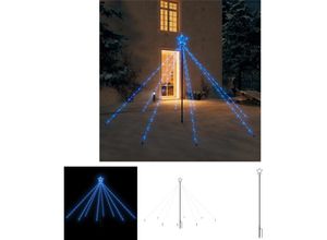 8721031368670 - Weihnachtsbaum-Lichterketten Indoor Outdoor 400 LEDs Blau 25 m - Weihnachtsbäume - Blau - The Living Store