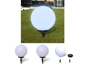 8721032159017 - Longziming - The Living Store Wegeleuchte led 40 cm mit Erdspieß - Außenbeleuchtung - Weiß