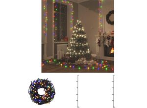 8721032173631 - Longziming - The Living Store Lichterkette mit 400 LEDs Mehrfarbig 40 m 8 Lichteffekte - Weihnachtsbeleuchtung