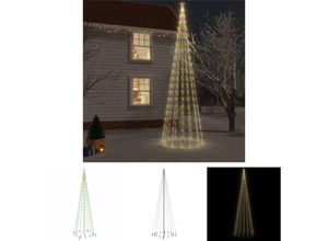 8721032194957 - LED-Weihnachtsbaum mit Erdnägeln Mehrfarbig 1134 LEDs 800 cm - Weihnachtsbäume - Mehrfarbig - The Living Store