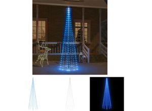 8721032194995 - The Living Store LED-Weihnachtsbaum für Fahnenmast Blau 310 LEDs 300 cm - Weihnachtsbeleuchtung