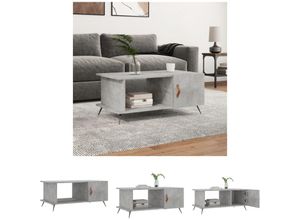 8721032203802 - Jinlefu - The Living Store Couchtisch Betongrau 90x50x40 cm Holzwerkstoff - Couchtische - Grau 8721032203802 - Jinlefu - The Living Store Couchtisch Betongrau 90x50x40 cm Holzwerkstoff - Couchtische - Grau