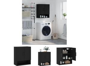 8721032259014 - Vidaxl - Wandschrank Schwarz 60x31x70 cm Holzwerkstoff