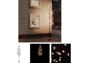 8721032271009 - LED-Baum mit Kirschblüten Warmweiß 368 LEDs 300 cm - Weihnachtsbäume - Weiß - The Living Store