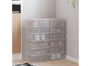 8721036898851 - Prolenta Premium - Aufbewahrungsboxen 12 Stk Kunststoff 5 l - Transparent