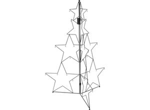 8721037138727 - Home Styling - Dekoration aus Metall in Form eines Weihnachtsbaums 110 cm