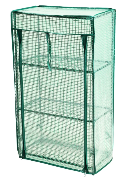 8721037411189 - Gewächshaus mini 46 x 24 x 80 CM - Grün 8721037411189 - Gewächshaus mini 46 x 24 x 80 CM - Grün