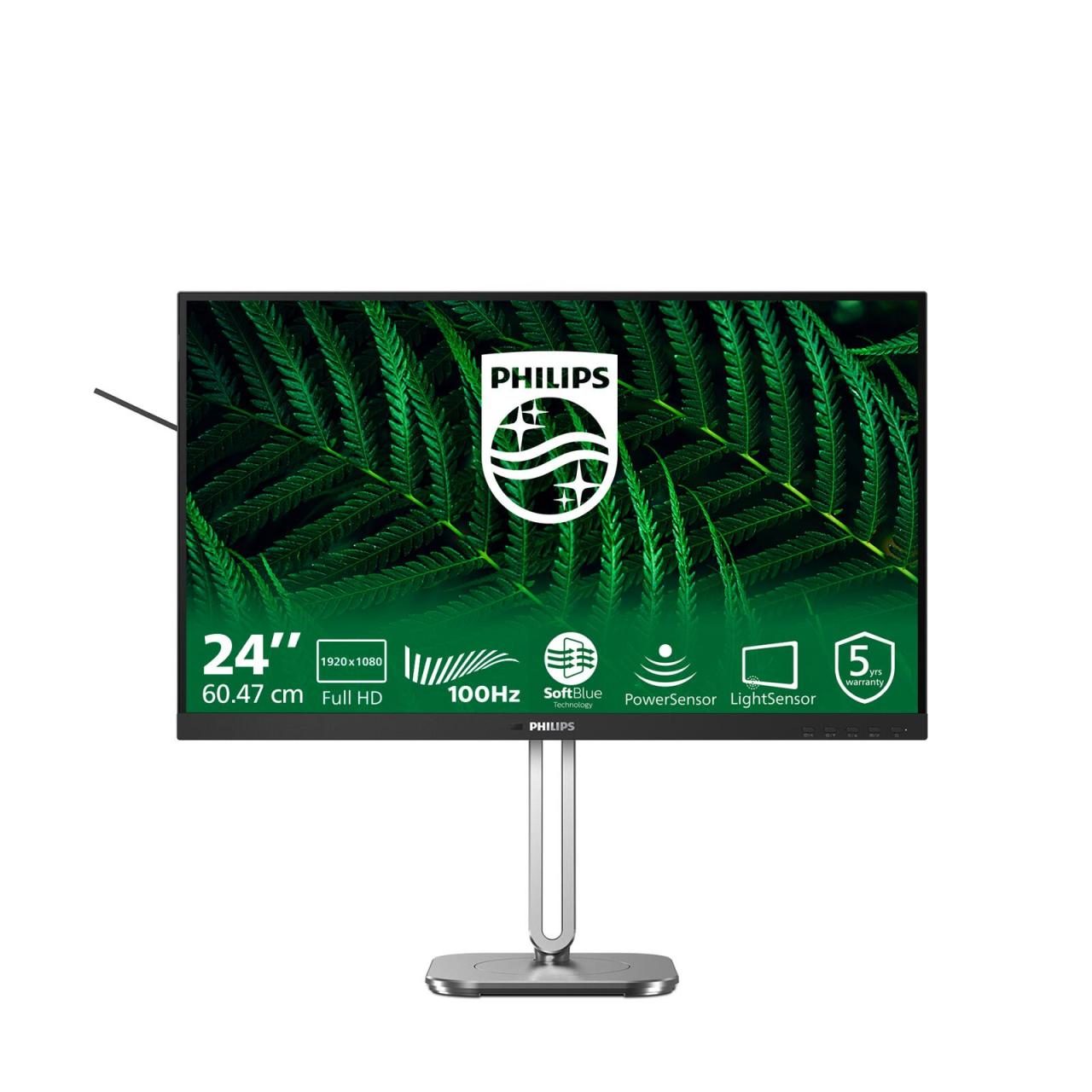 8721038001747 - 605cm (238) 24B2G5301 1609 HDMI+DP+USB-C darkgre