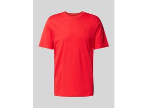 8721051011198 - Regular Fit T-Shirt mit Label-Stitching