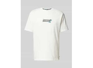 8721051085540 - T-Shirt mit Label-Print