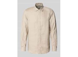 8721051138710 - Regular Fit Leinenhemd mit Kentkragen