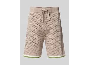 8721051146500 - Regular Fit Shorts mit Lochmuster