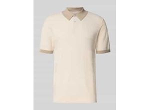 8721051207478 - Regular Fit Poloshirt mit Strukturmuster