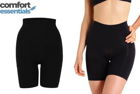 8721055483632 - - Korrigierende Unterwäsche - Shapewear Short - Damenunterwäsche - Everyday Shapewear Ladies - Bauch-Gesäß-Hüfte - Schwarz