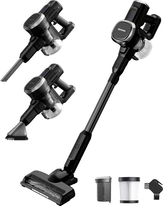 8721055562139 - Stabstaubsauger Cordless - Selbststehender Stabstaubsauger - Ohne Beutel - 220W - Staubsauger - Schwarz