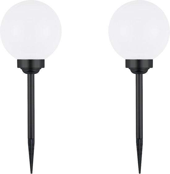 8721064082437 - Hyundai Lighting - Solar-Wegleuchte - Kugelstableuchte - 2 Stück