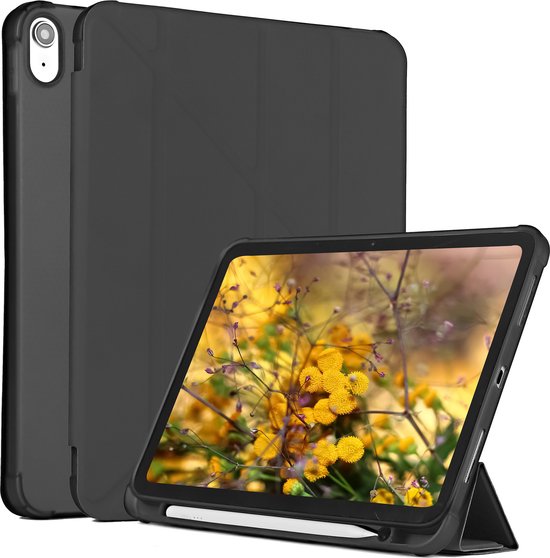 8721082487085 - Tablet-Hülle passend für iPad Hülle 10 Generation (2022) 109 Zoll - iPad A16 Hülle (2025) 11 Zoll - Schwarz