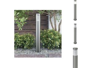 8721096069789 - Vidaxl - Außenbeleuchtung - Living Outdoor Pollerleuchte Edelstahl - Silber