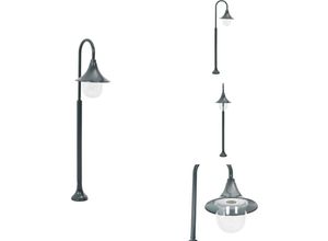 8721096069826 - Vidaxl - Außenbeleuchtung - Living Garten-Pollerleuchte E27 120 cm Aluminium Dunkelgrün - Grün