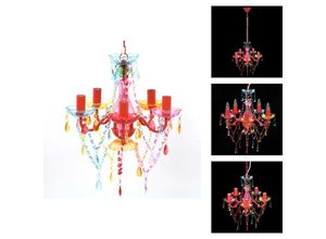 8721096070464 - Vidaxl - Kronleuchter - Living Kronleuchter 5 Glühbirnen Mehrfarbig - Mehrfarbig