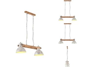 8721096071522 - Vidaxl - Lampen - Living Hängelampe Industriestil 25 w Silbern 109 cm E27 - Mehrfarbig