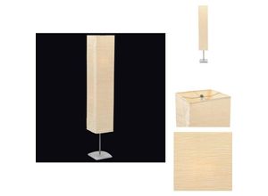 8721096072994 - Lampen - Living Standleuchte mit Stahlständer 135 cm Beige - Beige