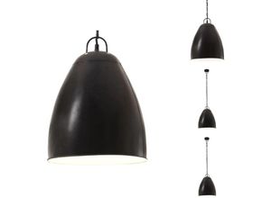 8721096073373 - Vidaxl - Lampen - Living Hängelampe Industriestil 25 w Schwarz Rund 32 cm E27 - Schwarz