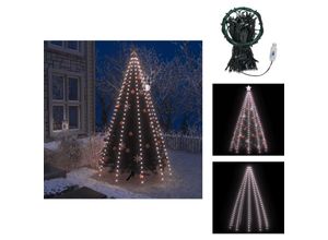 8721096073625 - Vidaxl - Lichtschläuche & Lichterketten - Living Weihnachtsbaum-Lichternetz mit 300 LEDs 300 cm - Grün