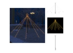 8721096096853 - Weihnachtsbäume - Living LED-Lichterkette Weihnachtsbaum Indoor Outdoor 400 LEDs 25 m - Weiß