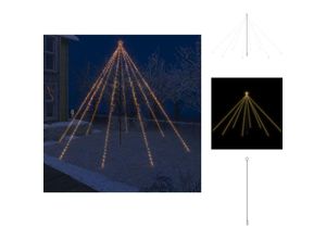 8721096096921 - Weihnachtsbäume - Living LED-Lichterkette Weihnachtsbaum Indoor Outdoor 800 LEDs 5 m - Weiß