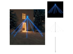 8721096097799 - Weihnachtsbäume - Living Weihnachtsbaum-Lichterketten Indoor Outdoor 576 LEDs Blau 36 m - Blau