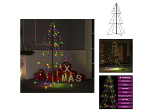 8721096097812 - Weihnachtsbäume - Living Weihnachtsbaum in Kegelform 160 LEDs Indoor & Outdoor 78x120 cm - Mehrfarbig