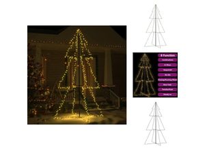 8721096102387 - Weihnachtsbäume - Living Weihnachtsbaum in Kegelform 300 LEDs Indoor & Outdoor 120x220cm - Weiß