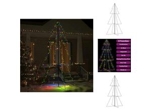 8721096103636 - Weihnachtsbäume - Living Weihnachtsbaum in Kegelform 300 LEDs Indoor & Outdoor 120x220cm - Mehrfarbig