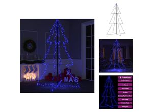 8721096103643 - Weihnachtsbäume - Living Weihnachtsbaum in Kegelform 240 LEDs Indoor Outdoor 118x180 cm - Blau