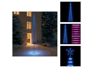 8721096105135 - Weihnachtsbäume - Living Weihnachtsbaum Kegelform 752 LEDs Deko Blau 160x500 cm - Blau