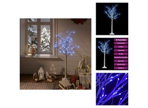 8721096105319 - Weihnachtsbäume - Living Weihnachtsbaum 120 LEDs 12 m Blau Indoor Outdoor - Weiß