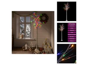 8721096106606 - Weihnachtsbäume - Living Weihnachtsbaum 180 LEDs 18 m Bunt Indoor Outdoor - Weiß