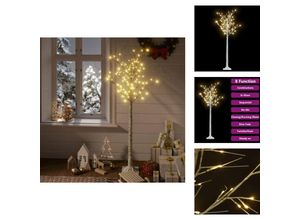 8721096106620 - Weihnachtsbäume - Living Weihnachtsbaum 140 LEDs 15 m Warmweiß Indoor Outdoor - Weiß